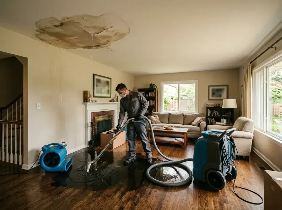 attic-pipe-burst-ceiling-drip-008 — frequently asked questions, Water Damage Restoration & Carpet Care in White Bear Lake, MN
